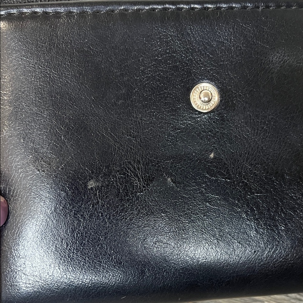 Prettyzys Small Wristlet Bifold Wallet for Women - Black - Picture 7 of 12